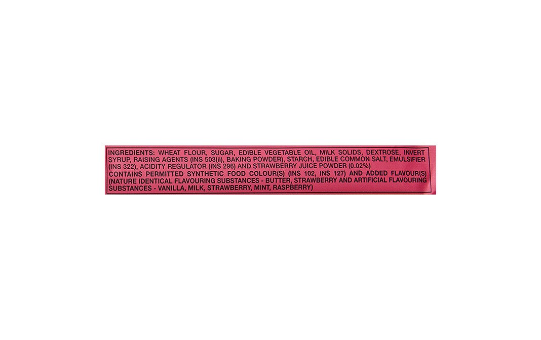 Sunfeast Dream Cream Strawberry Vanilla   Pack  120 grams